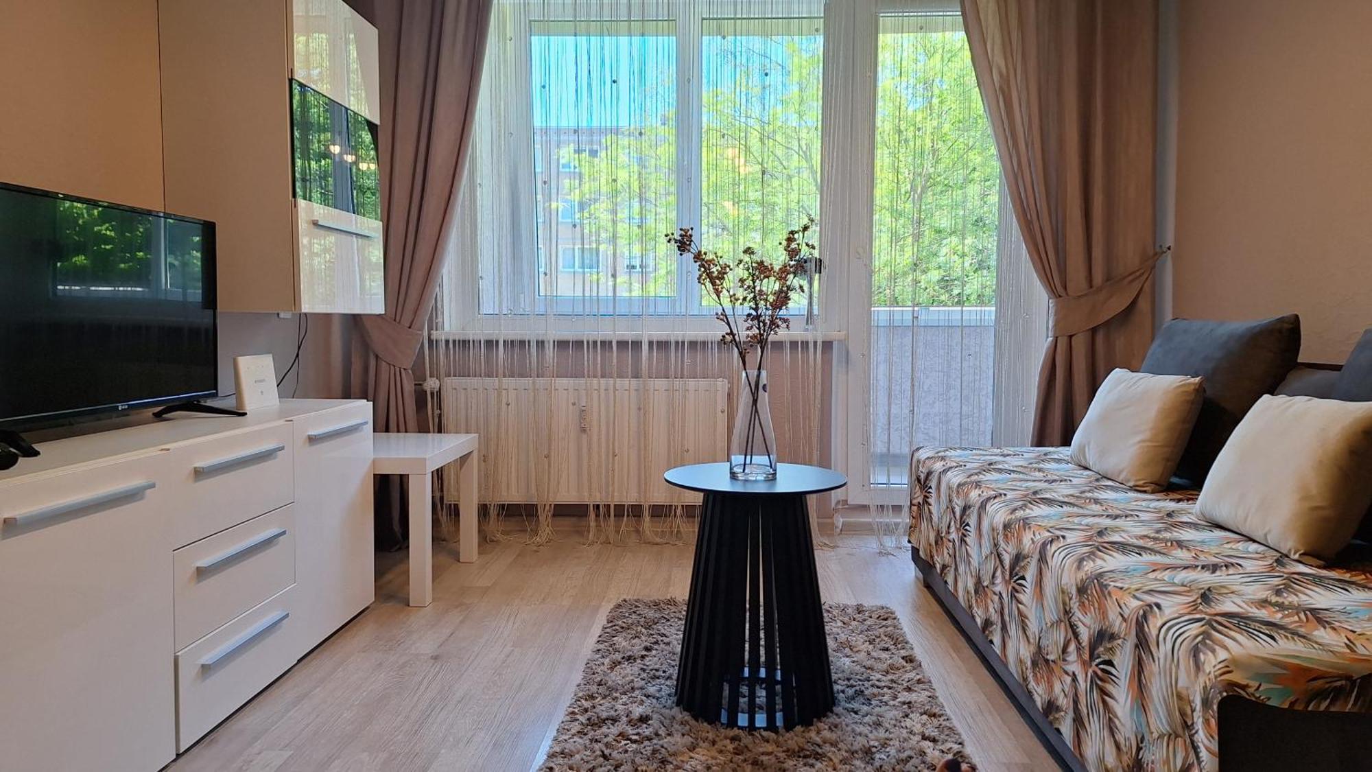 Naujakiemio Apartamentai Su Balkonu 克莱佩达 外观 照片